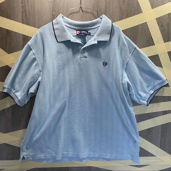 Big & Tall Chaps Polo Shirt (Carolina Blue) 2XB - Picture 1 of 3